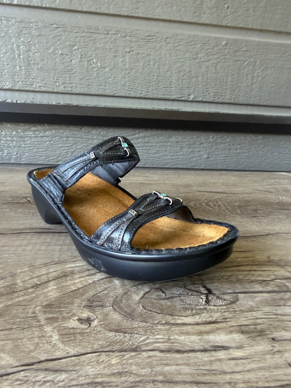 NAOT Comfort Strappy Black Women's Sandals size 36